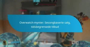Overwatch-mynter: Sesongbaserte salg, tidsbegrensede tilbud