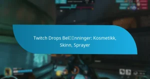 Twitch Drops Belønninger: Kosmetikk, Skinn, Sprayer