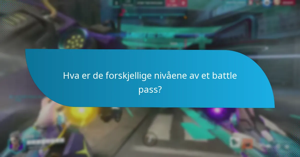 Hvilke belønninger kan jeg tjene i hvert battle pass-nivå?