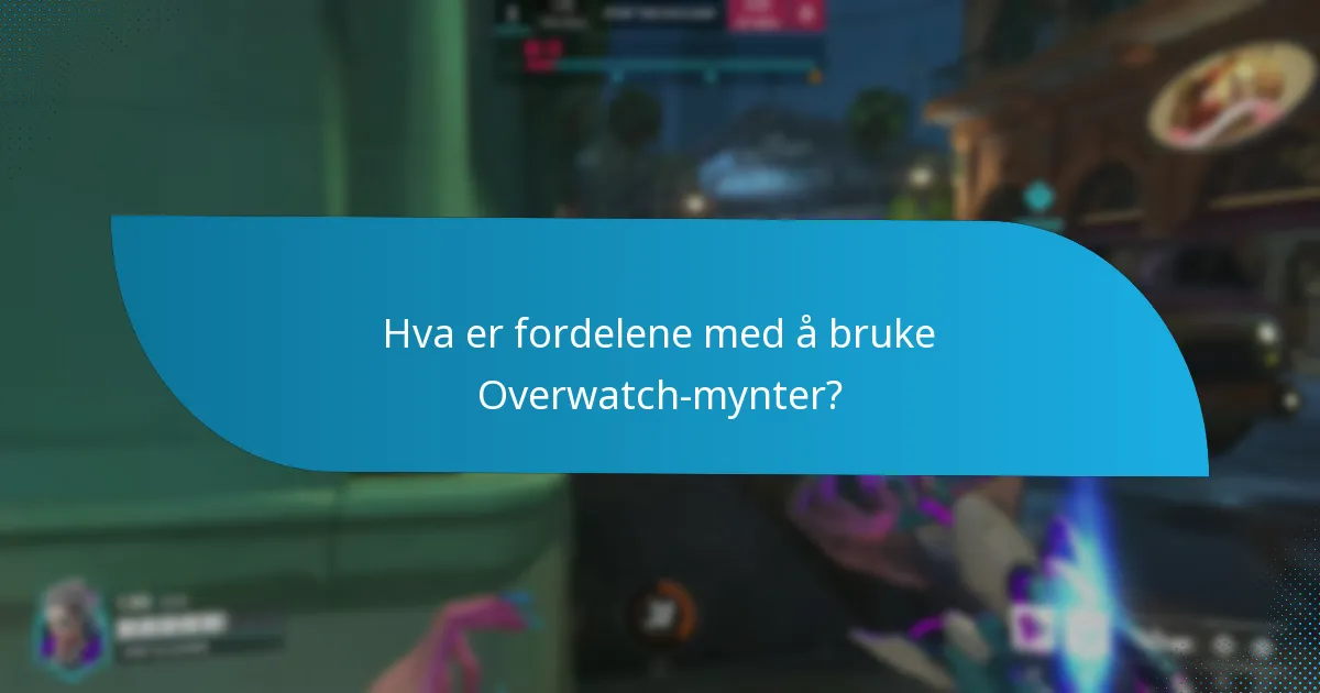 Hva er begrensningene for Overwatch-mynter?