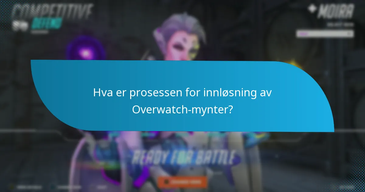 Hvordan innløse Overwatch-mynter trinn for trinn?