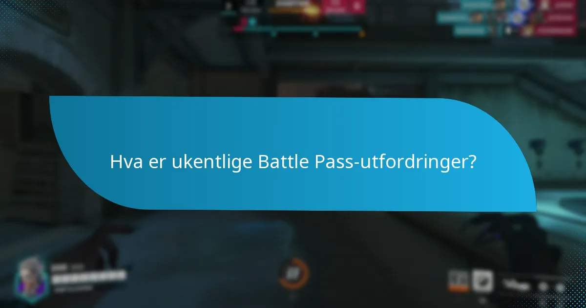 Hvordan skiller sesongmessige Battle Pass-utfordringer seg?