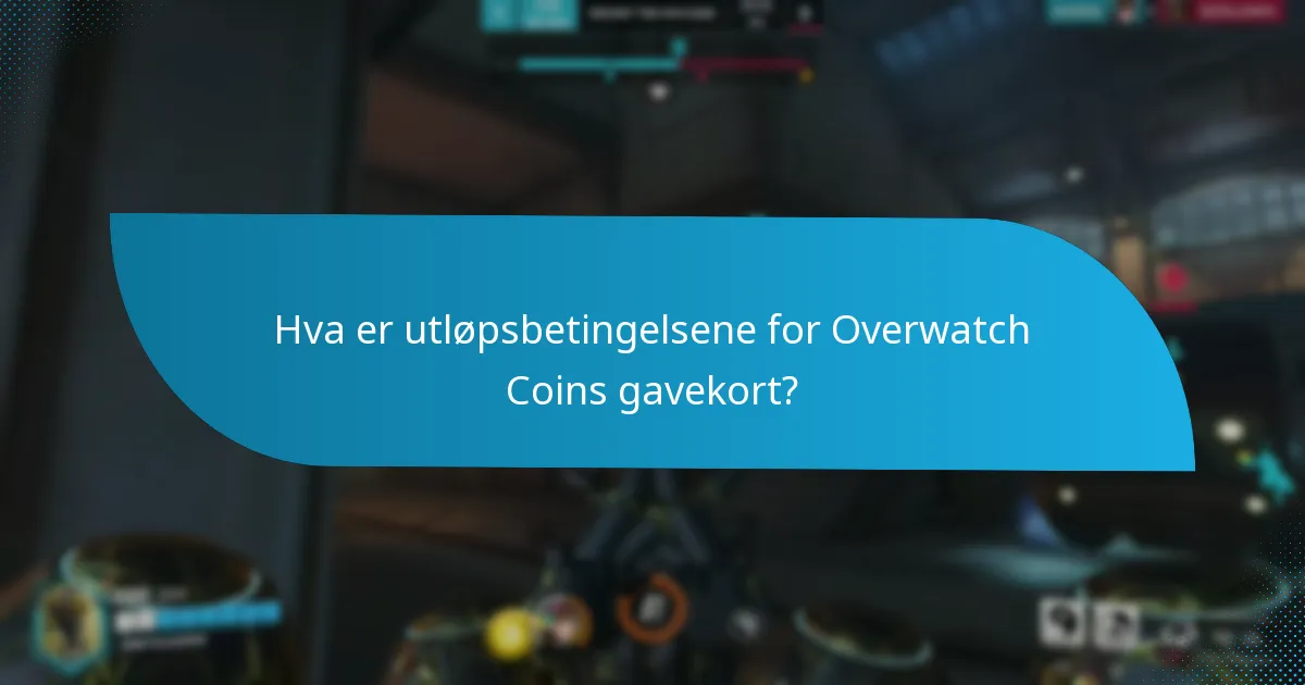 Hvordan innløse et Overwatch Coins gavekort?